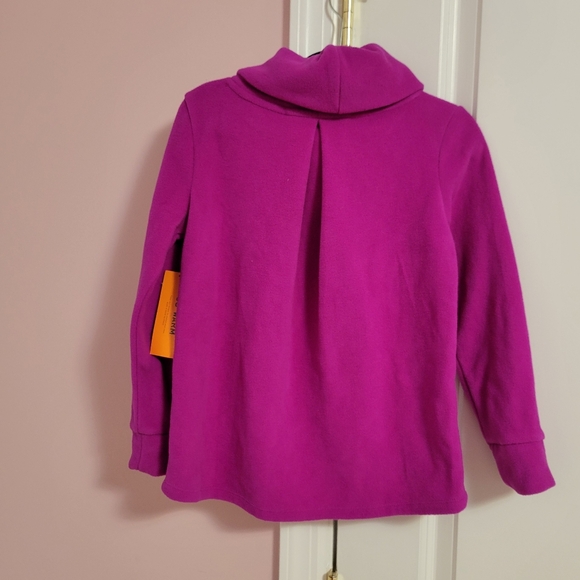 NWT Pink Old Navy Active Fleece Turtleneck Sweater- S 6-7 - Activewear, Athletic - Picture 2 of 3